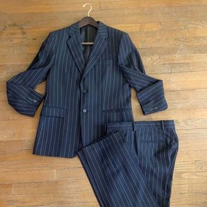 Men’s striped suit